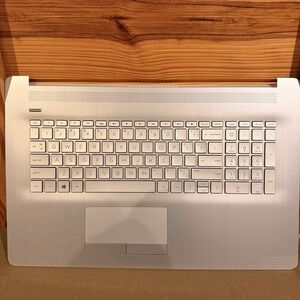 New HP 17-CA 17-by3053cl Palmrest Cover w/ Backlit Keyboard With ODD L92783-001